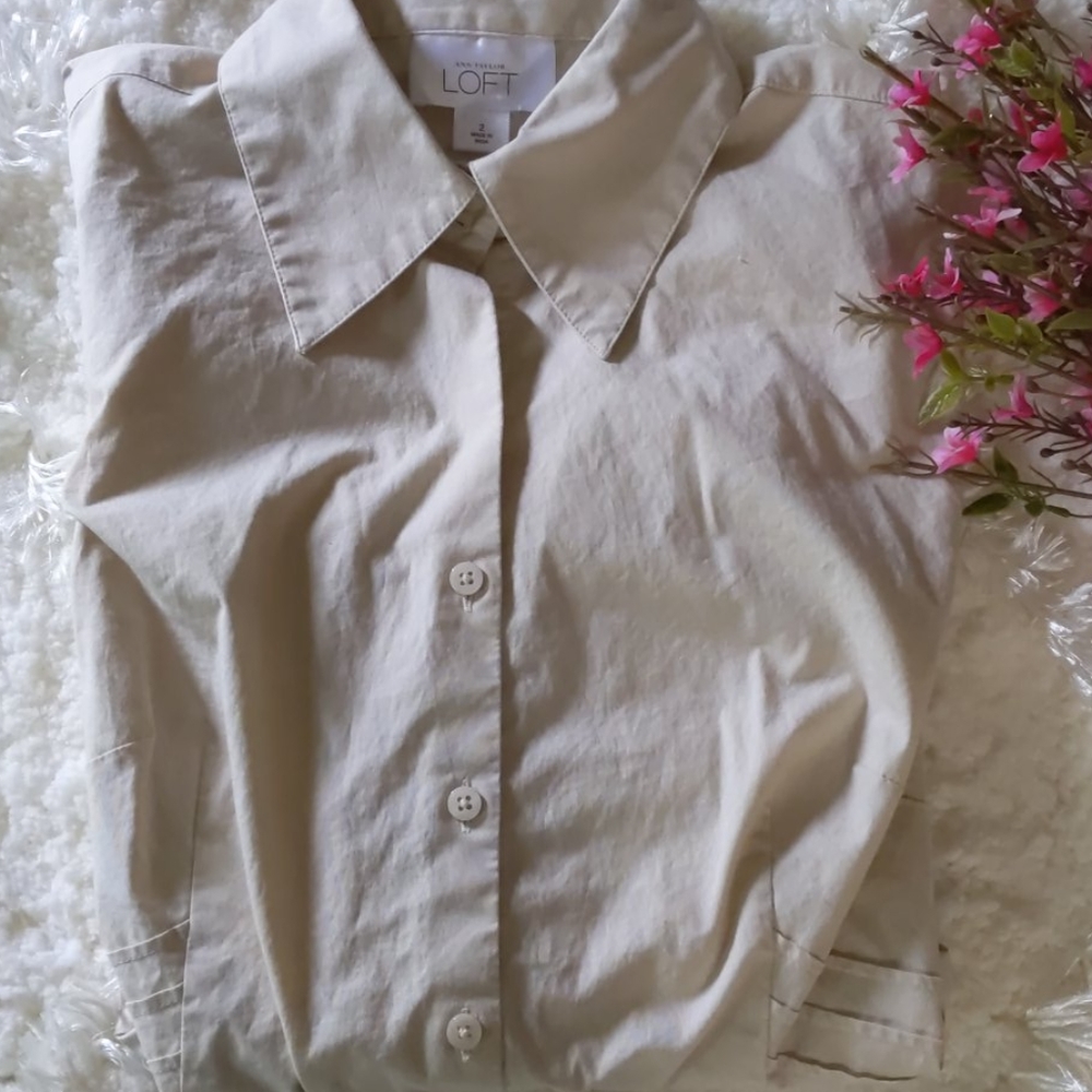 ⭐Loft Dress Blouse